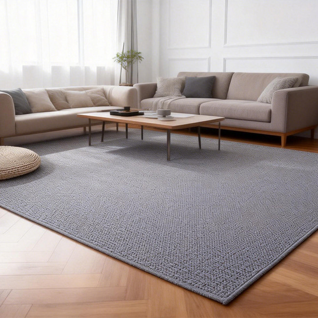 KDNC 거실 침실 사계절 프리미엄 러그 미끄럼 방지 고양이 발톱 스크래치 방지 카페트