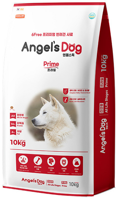 엔젤스독 프라임 전연령사료 10kg, 1개