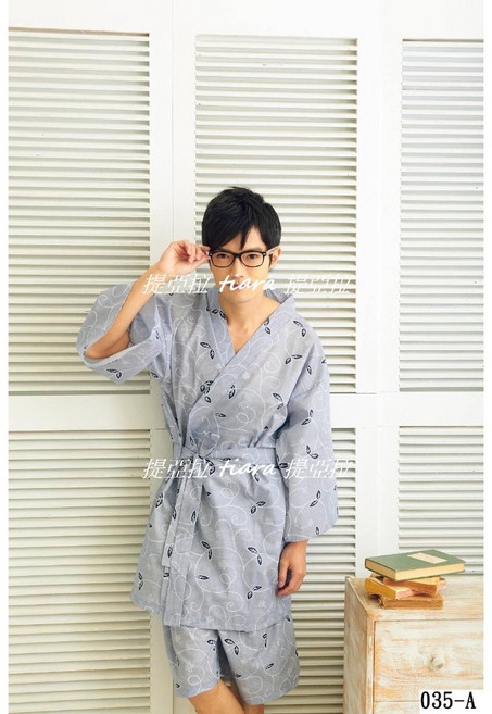 日式浴衣 和服 睡衣 台灣製 情侶睡衣 按摩 桑拿