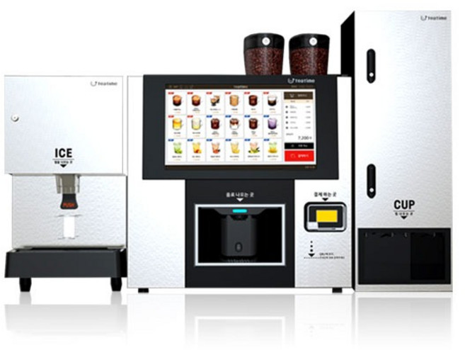 동구전자 티타임A1 24시 무인카페 무인커피기계 자판기사업 TeaTime A1
