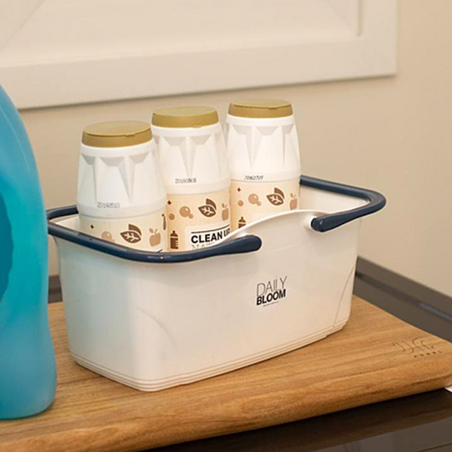 국산 목욕바구니 소 250*150*120 물빠짐 트임 다용도 목욕탕 헬스장 수영장