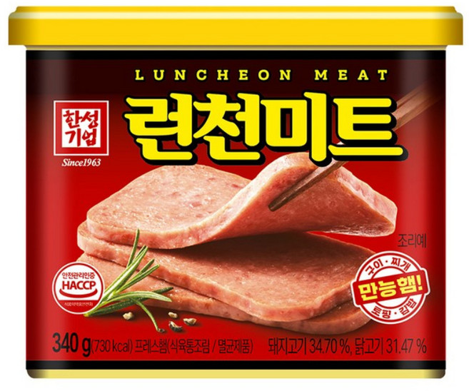 한성기업 런천미트, 340g, 2개