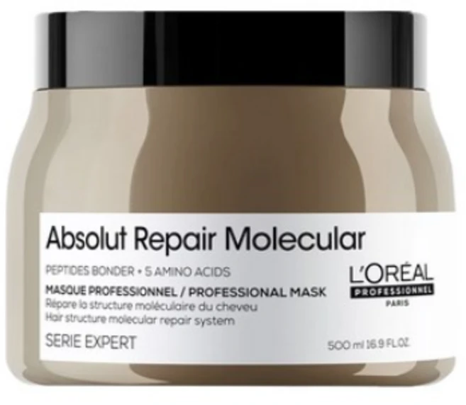 [로레알] 세리 엑스퍼트 앱솔루트 리페어 몰큘러 마스크 500ml, 1개 - 쿠팡