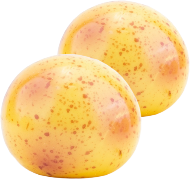 밍글샵 SNS대란템 말랑말랑 감자빵 말랑이 감자 스트레스볼 슬라임 스퀴시, 옐로우, 60g, 1개