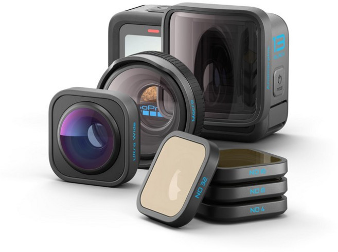 GoPro HERO13 Black HB 5.3K60fps + 4K120fps HLG-HDR 400fps 1900mAh CHDRB-132-FW 시리즈 렌즈