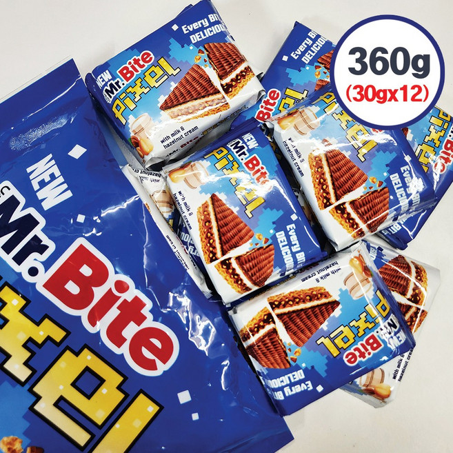 토렌 미스터바이트 픽셀, 30g, 12개