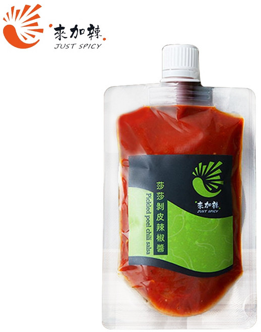 來加辣 莎莎剝皮辣椒醬 100g, 1個, 正常