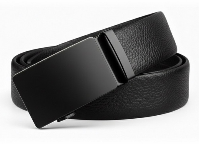 미노드 남성 프리미엄 그레인 가죽 벨트 자동버클