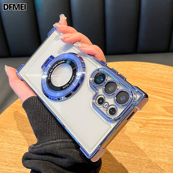 DFMEI 適用手機殼四角電鍍氣囊全包