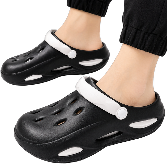 프라미슈 남성 클로그 스포츠 샌들 슬리퍼