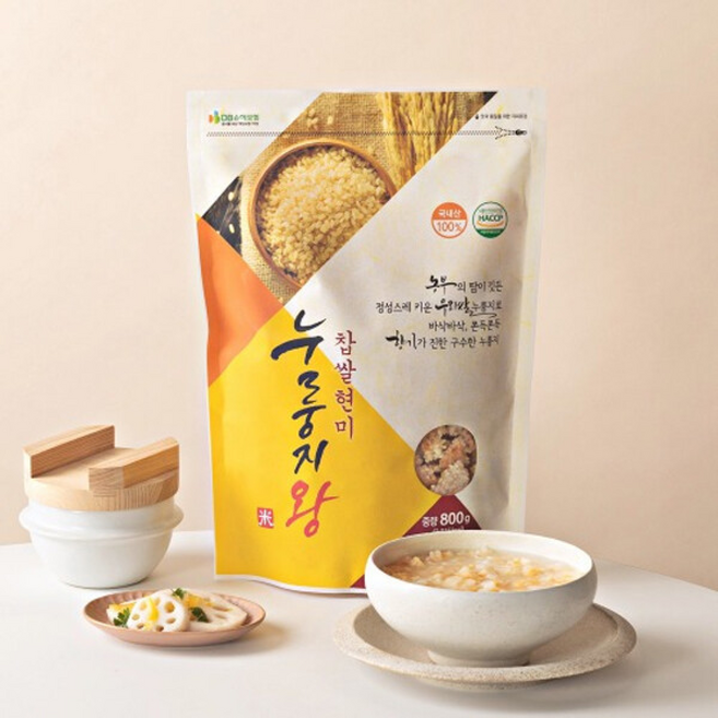 쌍지뜰 찹쌀현미 누룽지왕 ~국내산 누룽지, 800g, 1개