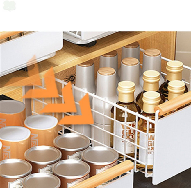 씽크대레일선반 싱크대하부장정리대