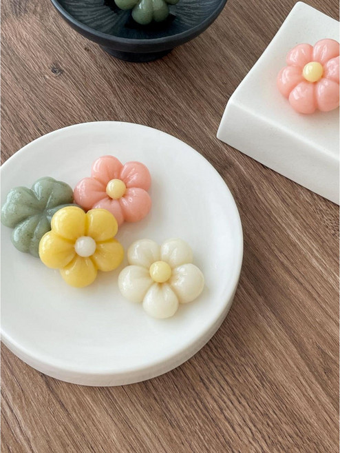 매화 꽃송편 송편틀 월병틀 떡틀, 1개, 매화 송편틀