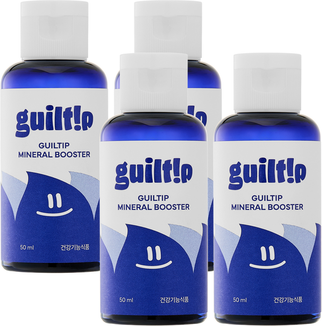 길팁 미네랄부스터 미네랄영양제 미네랄워터, 4박스, 50ml