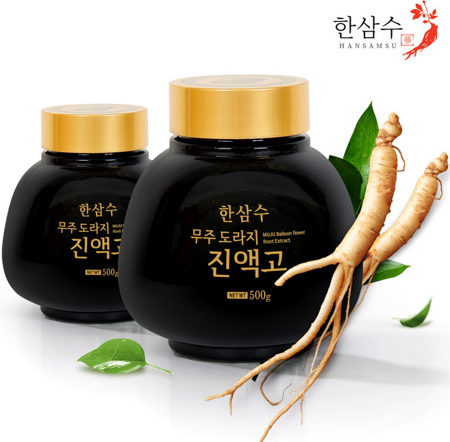 한삼수 무주도라지 진액고 500g 농축액기스 기관지건강, 4개