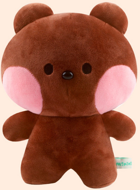 [돌앤돌스]라인프렌즈 미니니 스탠딩 인형_브니니-귀여운 캐릭터 봉제인형 장식 소품 돌앤돌스, 1개