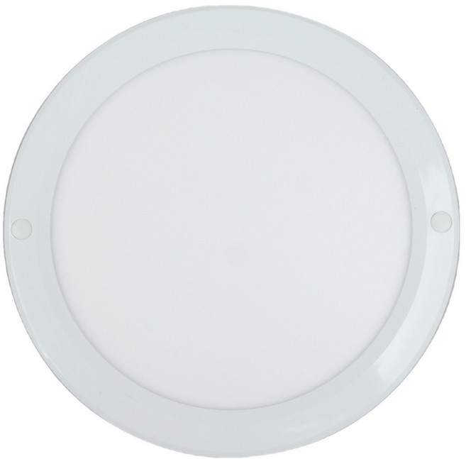 LED 10인치 슬림엣지 원형 직부등 20W, 전구색, 1개
