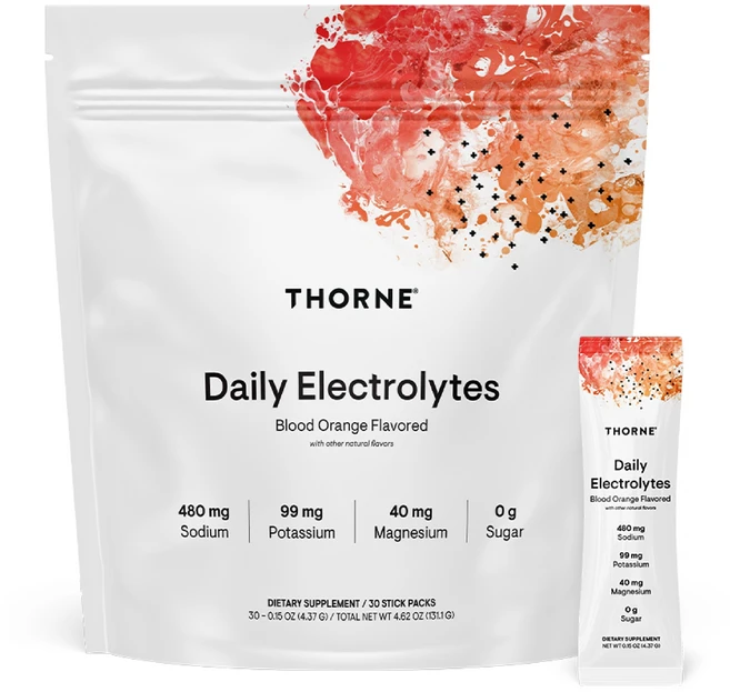 쏜리서치 데일리 일렉트로라이트 블러드 오렌지 맛, 1개, 30회분 - 쿠팡