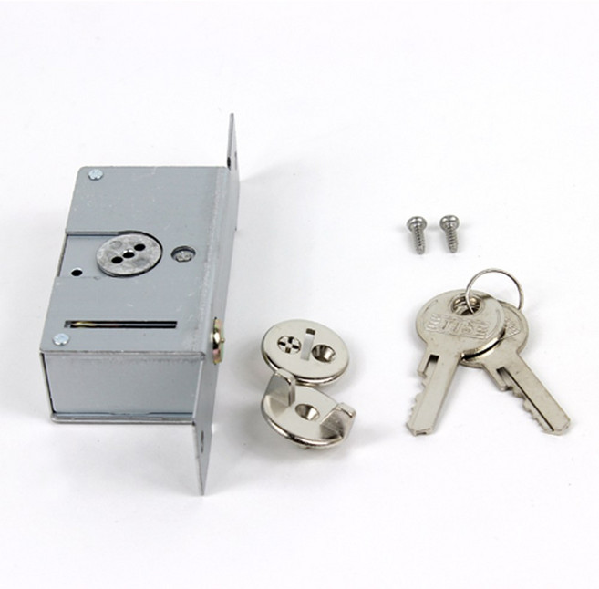 JJS J200 좌우겸용 강화유리 유리문 현관문 보조키 잠금장치 열쇠, JJS J200일반키