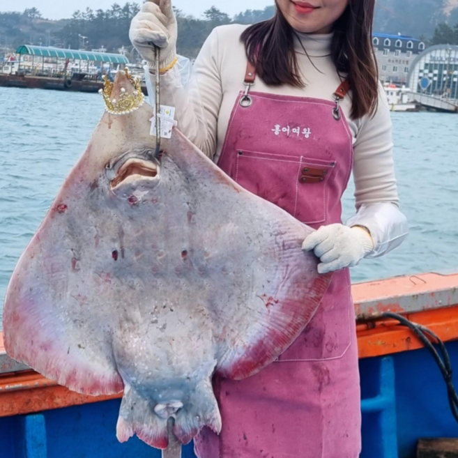 흑산도 산지직송 흑산도 홍어 국산 국내산 삭힌 싱싱 날개살 회 묵 코 삼합 택배 300g 500g 600g 1kg (수제초장 포함), 중, 1개