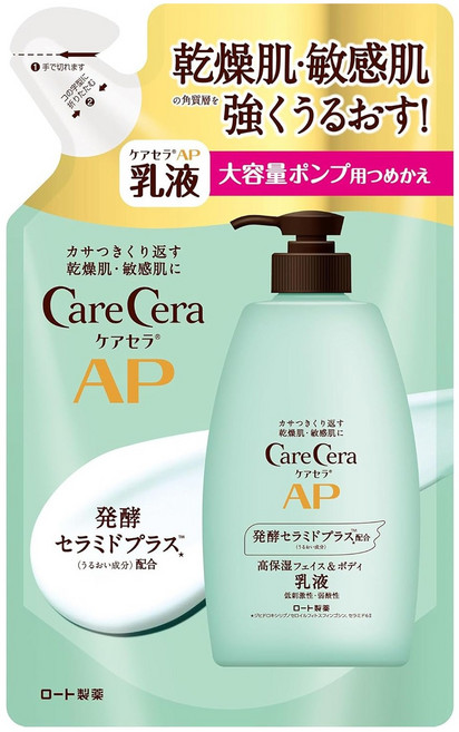 Care Cera AP 臉部&身體乳液 大容量補充裝, 1個, 370ml