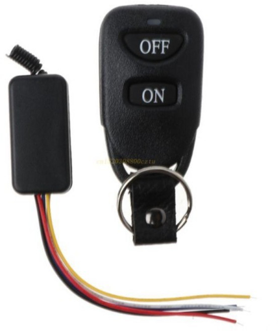 5V-12V 릴레이 무선 리모컨 2 버튼 송신기 스위치 액세서리 63HD