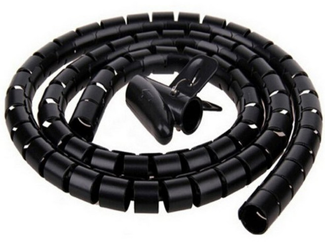 홈데코레 케이블 정리커버 세트 28mm, 1개, 블랙