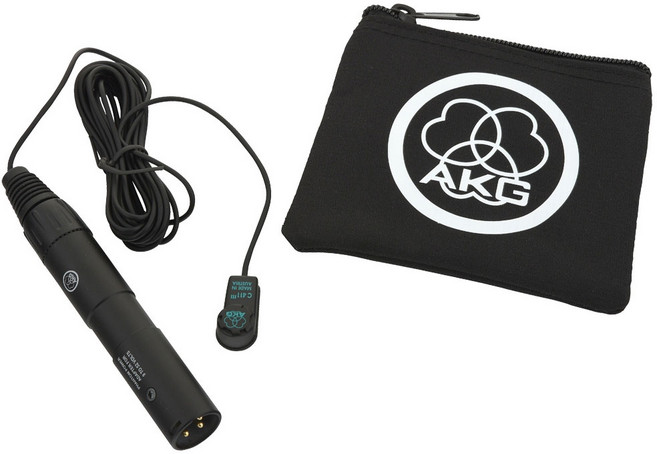 AKG C411PP 기타 및 바이올린 악기용 유선핀마이크