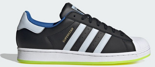 국내매장판 아디다스 슈퍼스타 운동화 코어 블랙 헤일로 블루