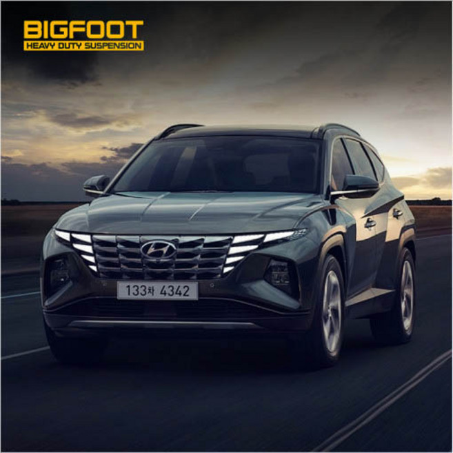 빅풋스프링 투싼 NX4 호환용 리프트 업 스프링 2P 전륜, 2P 후륜