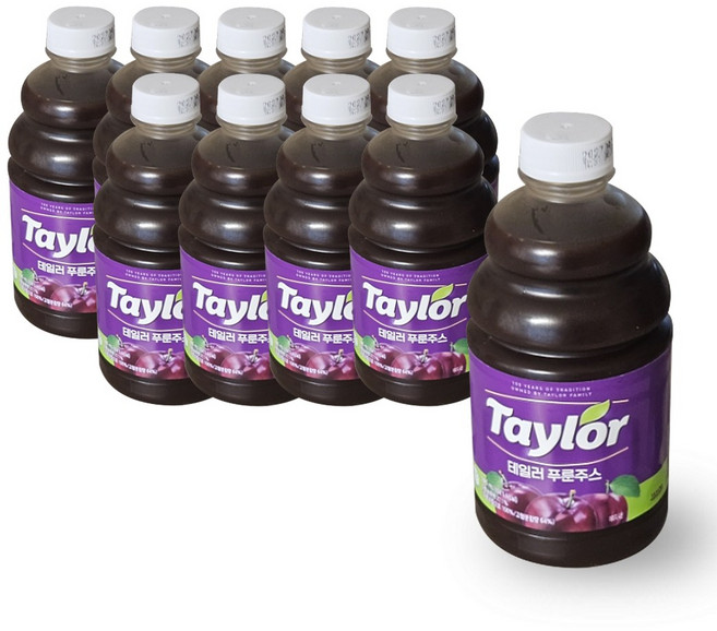 테일러 푸룬주스, 946ml, 10개