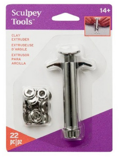 스컬피 클레이 건 + 19가지 모양틀, 1개