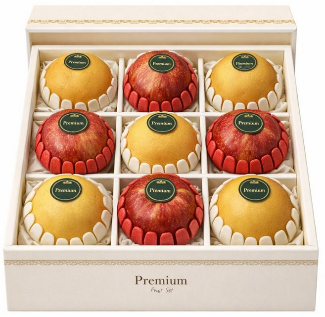 [프리미엄] 사과 배 혼합 추석 설 선물 세트 제수용 선물용 디아머스, 1세트