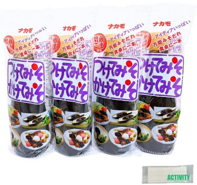 소스 나카모 츠케테미소 카케테미소 400g 4개 세트 나고야 명물 대용량 묶음 구매 상비품