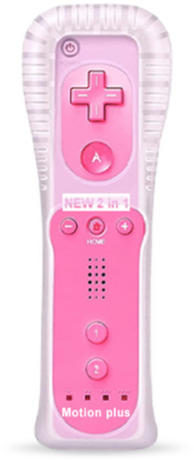 Wii 리모컨 게임 패드 용 1pcs/2pcs 컨트롤러 Wii/Wii U 콘솔 무선 게임 패드 용 내장 모션 플러스 컨트롤, [13] white 1