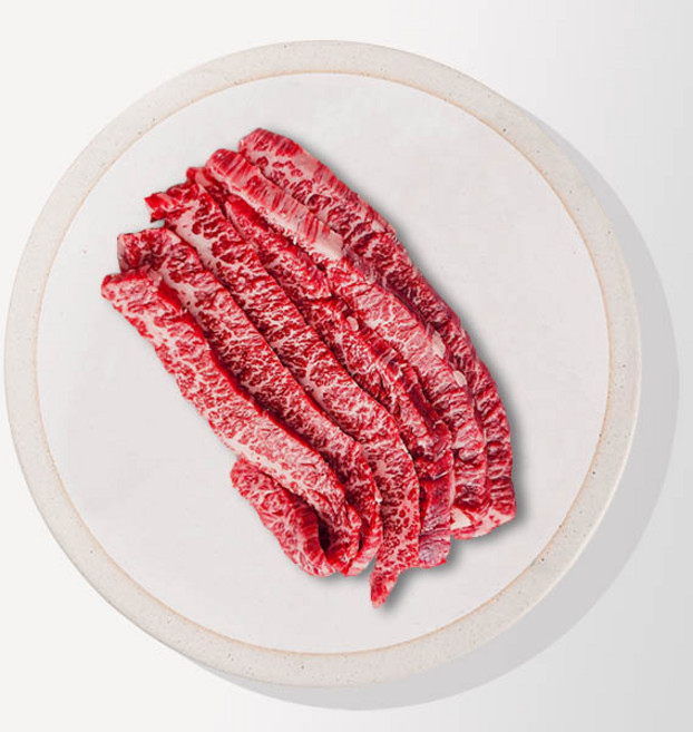 [순수한우] 한우 소고기 특수부위 업진안살 200g 구이용 냉장, 한우 1+등급 업진안살 200g 구이용