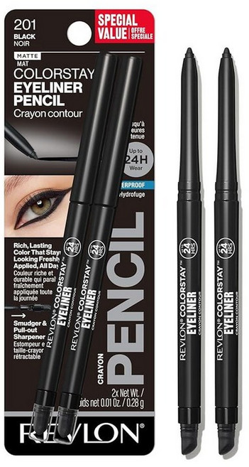 Revlon Colorstay 아이라이너 23 브라운 374677, 블랙