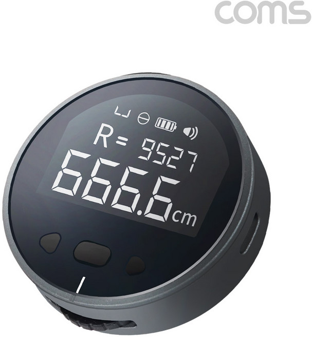 UD887 Coms 슬라이딩 스마트 줄자 휴대용 곡선 경사, 1개