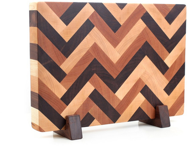 hoaken 호큰공방 노는언니도마 박세리도마 헤링본 엔드그레인 도마 주문제작, 1개