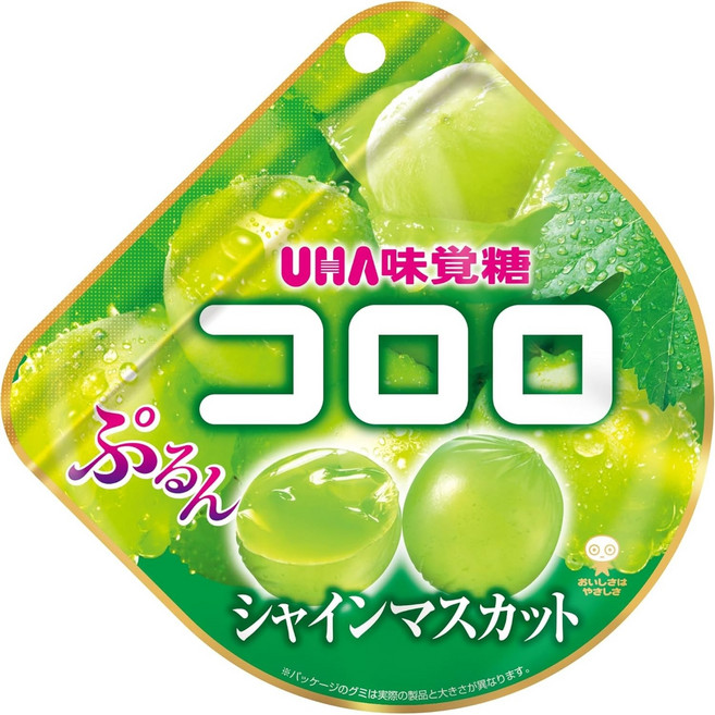 UHA 코로로 마스캇 포도맛 젤리, 48g, 15개
