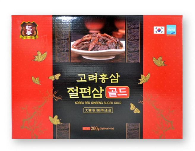 고려홍삼 절편 골드 젤리 양갱 꿀절임 정과 캔디 봉밀절편 면역홍삼 젤리스틱 홍삼선물세트 20x10개 구정 추석 설날 부모님 연말 예비 시아버지 80대 70대 장인어른 생신 선물, 1개