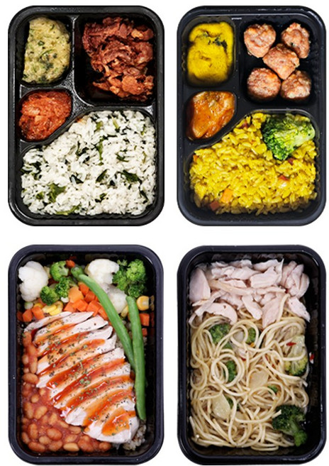 블랙컨슈머 다이어트 헬시 오피스박스 4종 간편 냉동 배달 직장인 아침 점심 저염 저당 저지방 운동 식단도시락, 400g, 16개