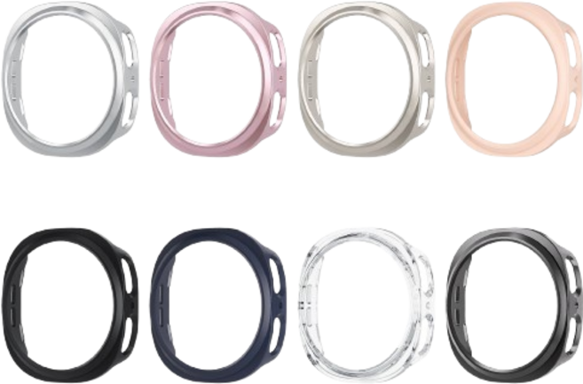 갤럭시워치8 호환 40mm 44mm 클래식 46mm 하드케이스, 실버