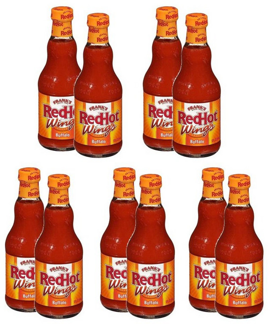 프랭크스 레드핫 윙스 버팔로 소스 354ml, 10개