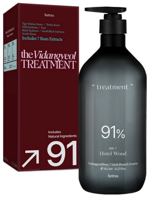 hetras. Vidangyeol 護髮 91% 7種植萃精華, 1個