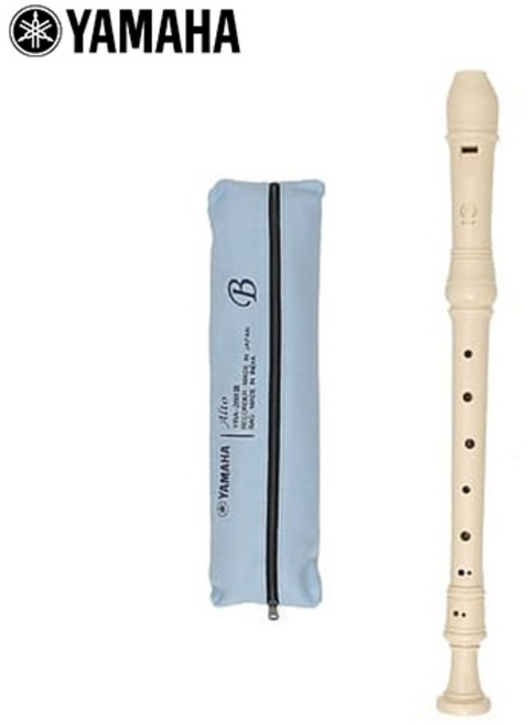 YAMAHA YRA-28B 英式中音直笛, 米色, 1個