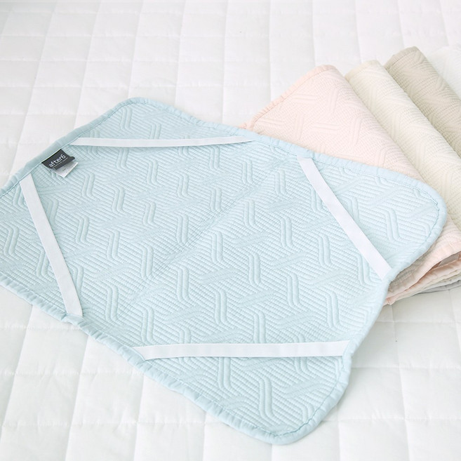 1+1 교체하기 편리한 모달 100% 밴딩 베개커버 스윗 밴드형 누빔 4060 5070