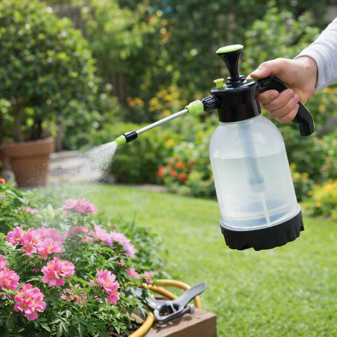 스마토 압축분무기 핸디스프레이 다용도 분사기 원예 방역 소독 농약 세차 SM-LT 1.5L 2L, 1개, 상세페이지참조