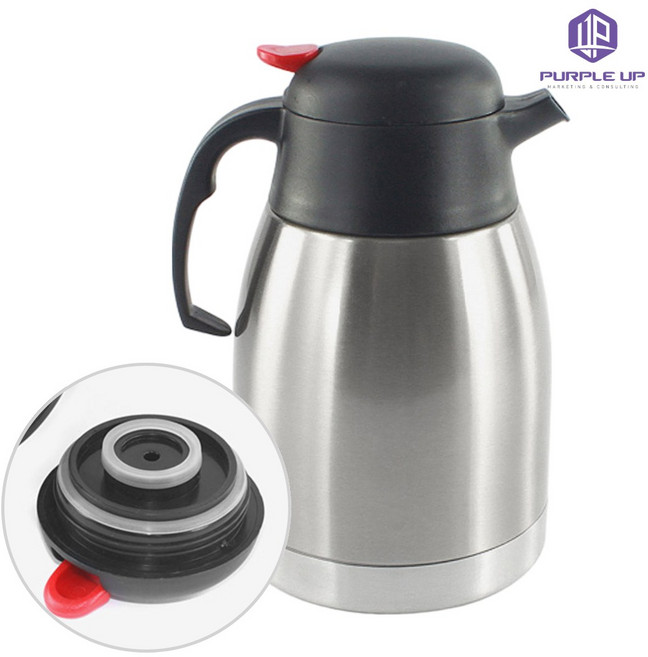 퍼플업 케틀팟 보리차주전자 스텐주전자 1.5L