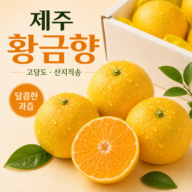 제주 황금향 고당도 소과 벌크포장 서귀포 선과장 직송 2kg 3kg 5kg, 1박스